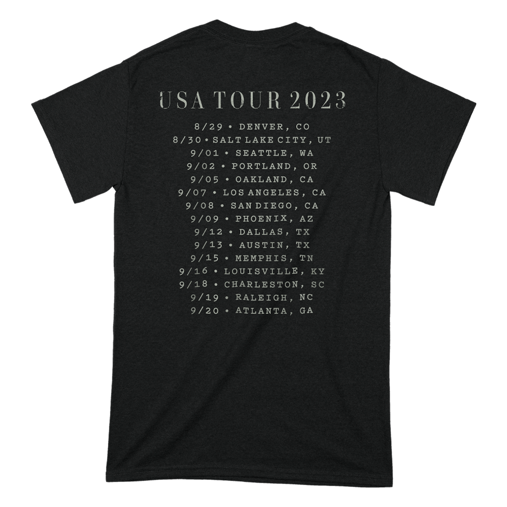 The Love Still Held Me Near USA May 2023 Tour T-Shirt