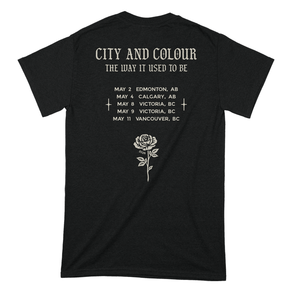 The Way it Used to Be May 2026 Tour T-Shirt