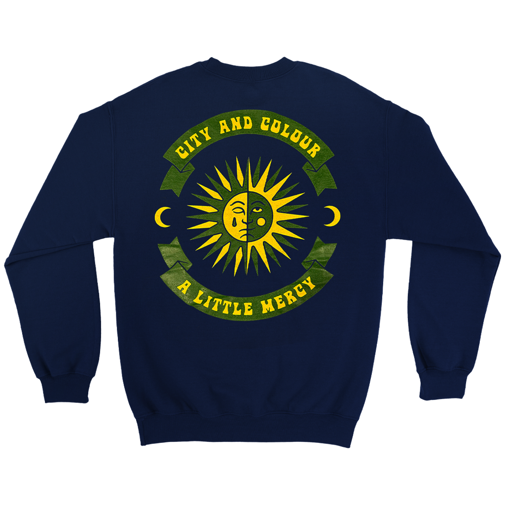 A Little Mercy Embroidered Crewneck Sweatshirt