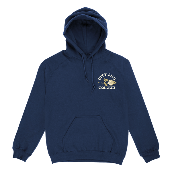 City and Colour TLSHMN Rose Pullover Hoodie - Australia - Navy