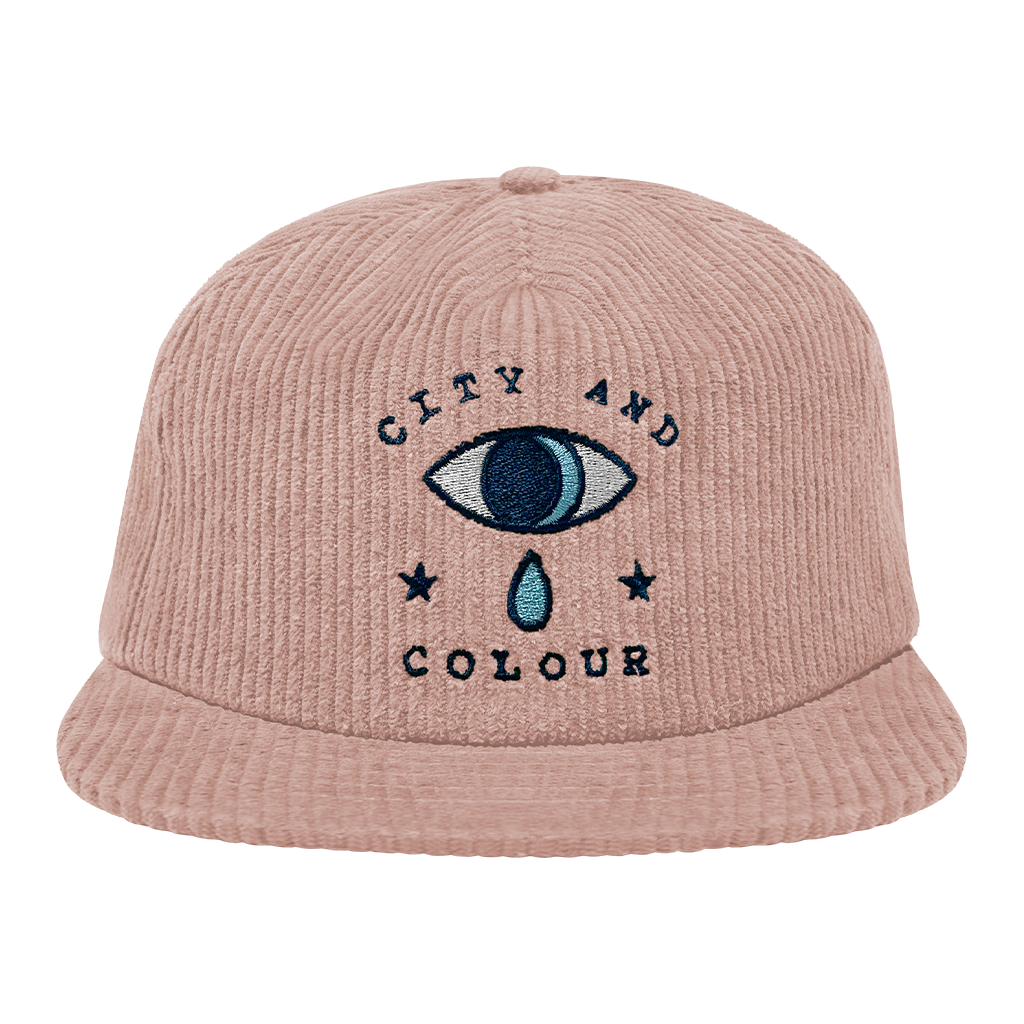 Crying Eye Corduroy Hat