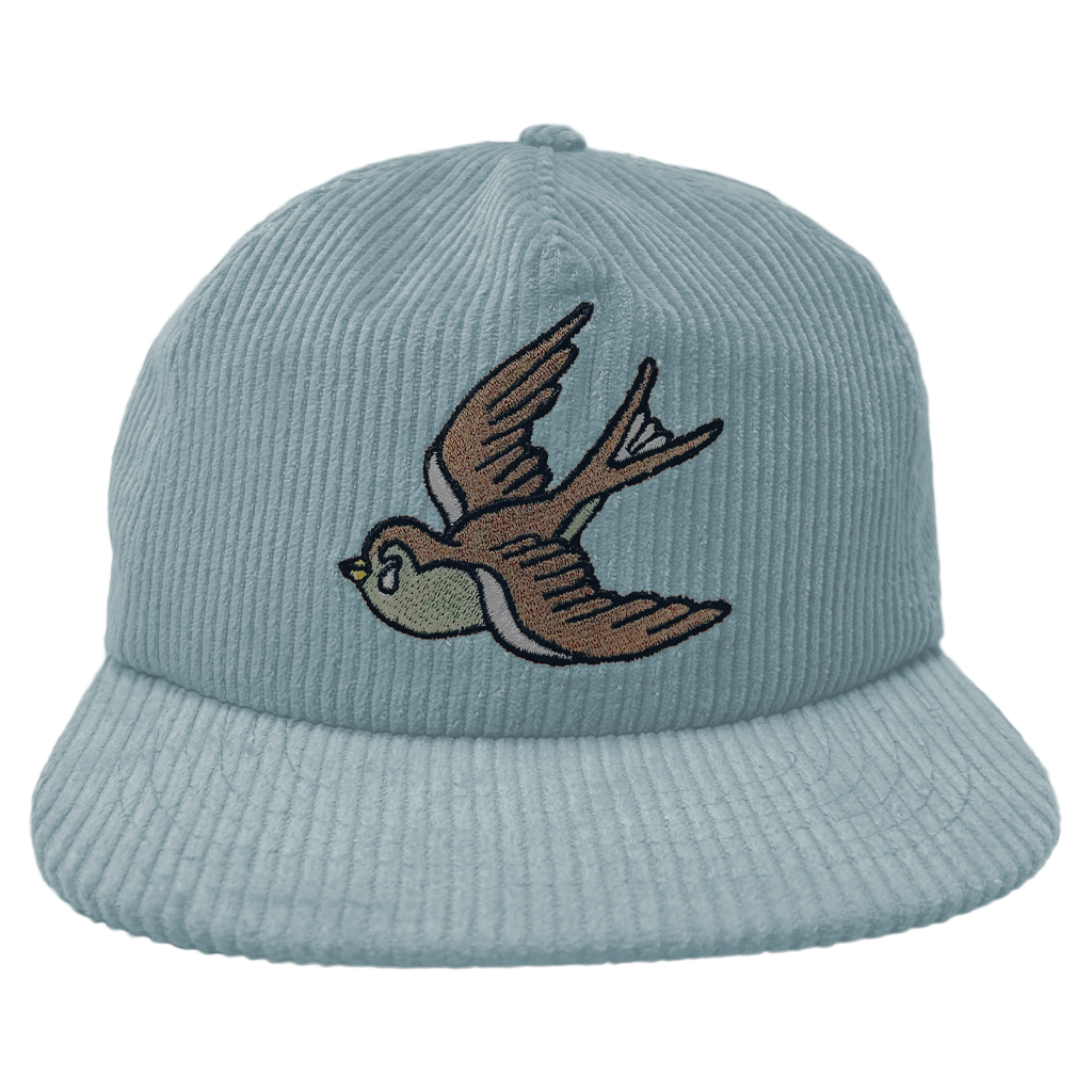 Swallow Corduroy 5-Panel Hat