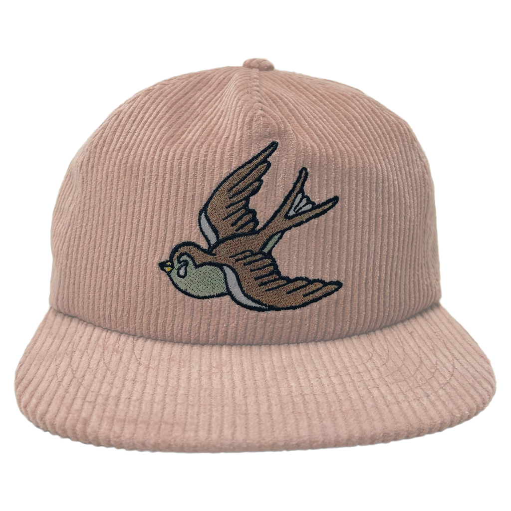 Swallow Corduroy 5-Panel Hat