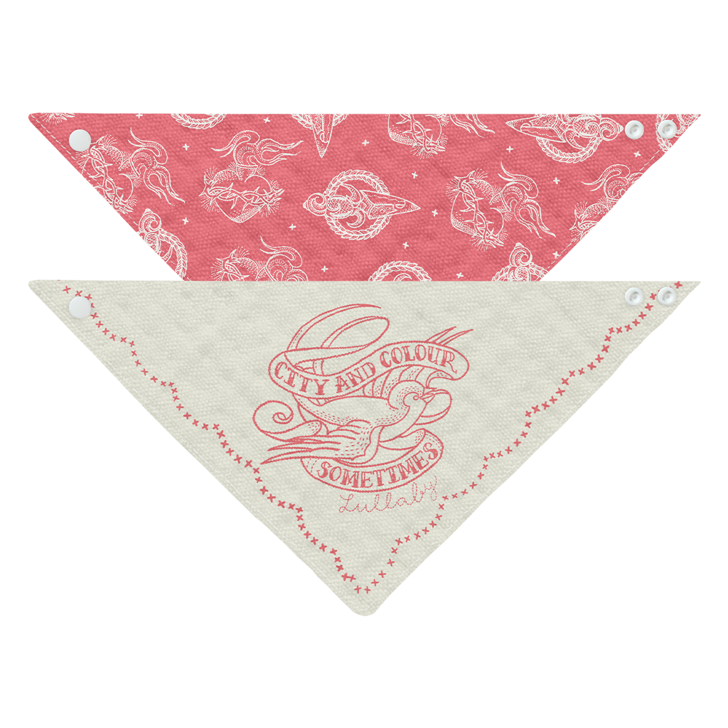 Sometimes Lullaby Baby Bandana Bib Set