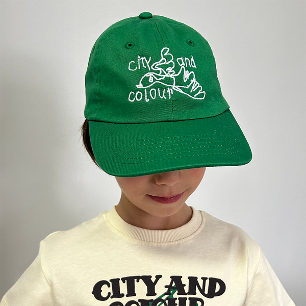 City and Colour Kids Sometimes Scribble Logo Embroidered Hat  display picture 1