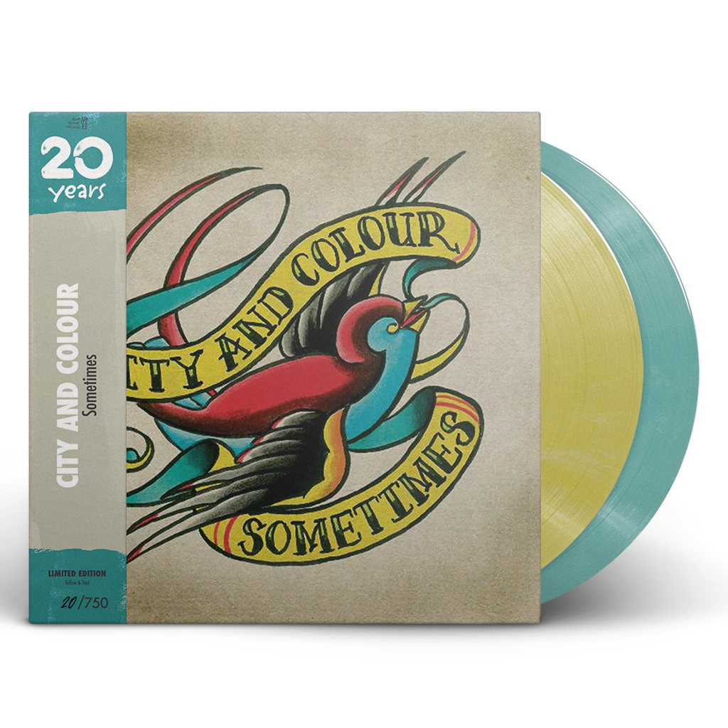 Sometimes: 20 Year Anniversary Edition 2x12" Vinyl (Yellow/Teal)