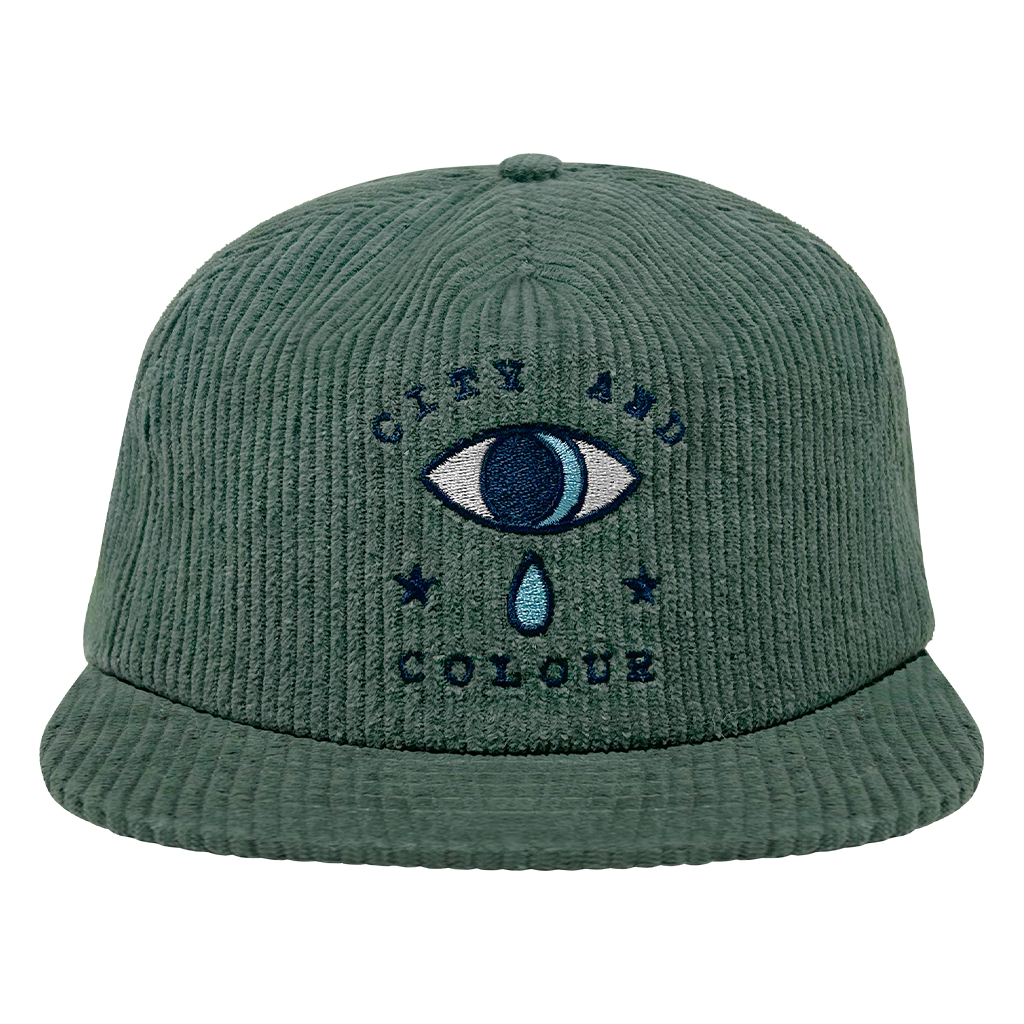 Crying Eye Corduroy Hat