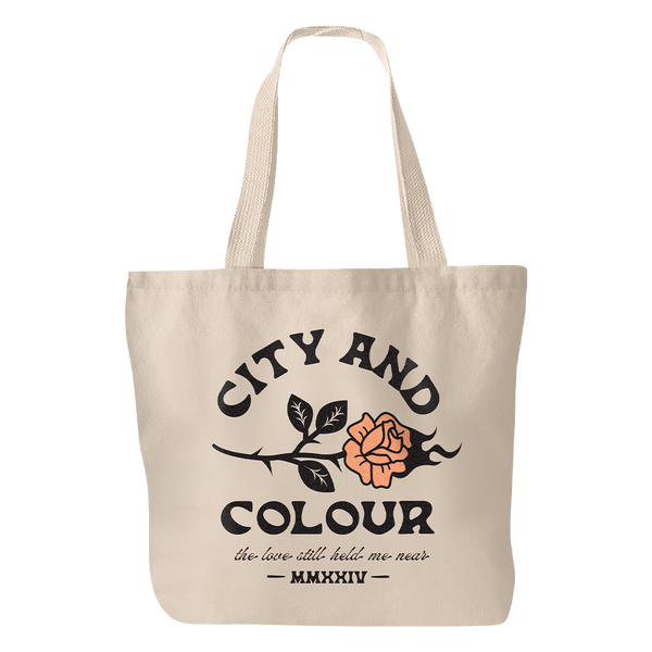 City and Colour TLSHMN Rose Natural Tote Bag - City and Colour Store