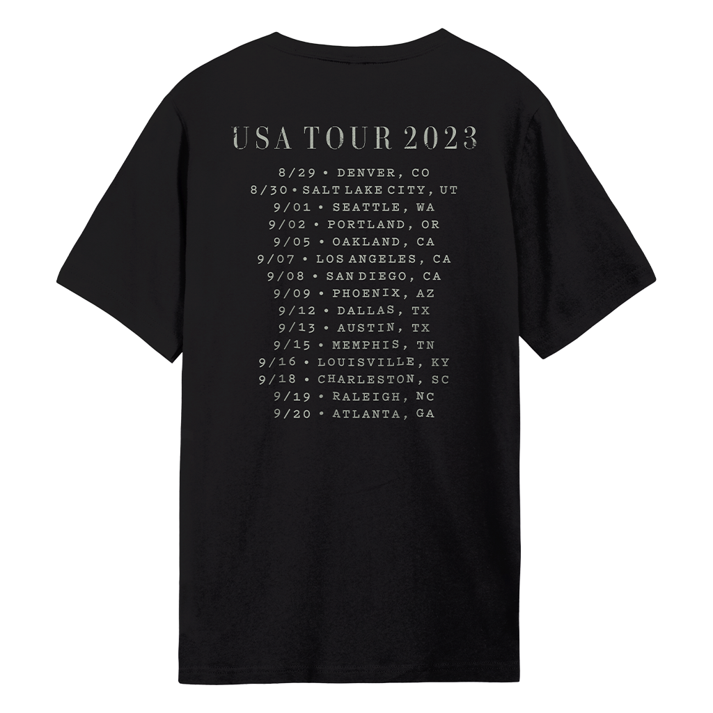 The Love Still Held Me Near USA August/September 2023 Tour T-Shirt