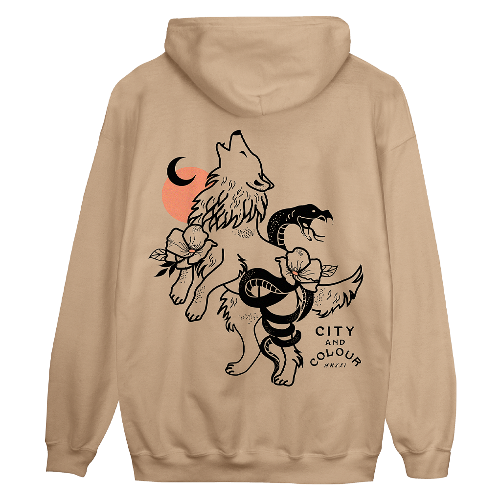 Howling Wolf Pullover Hoodie